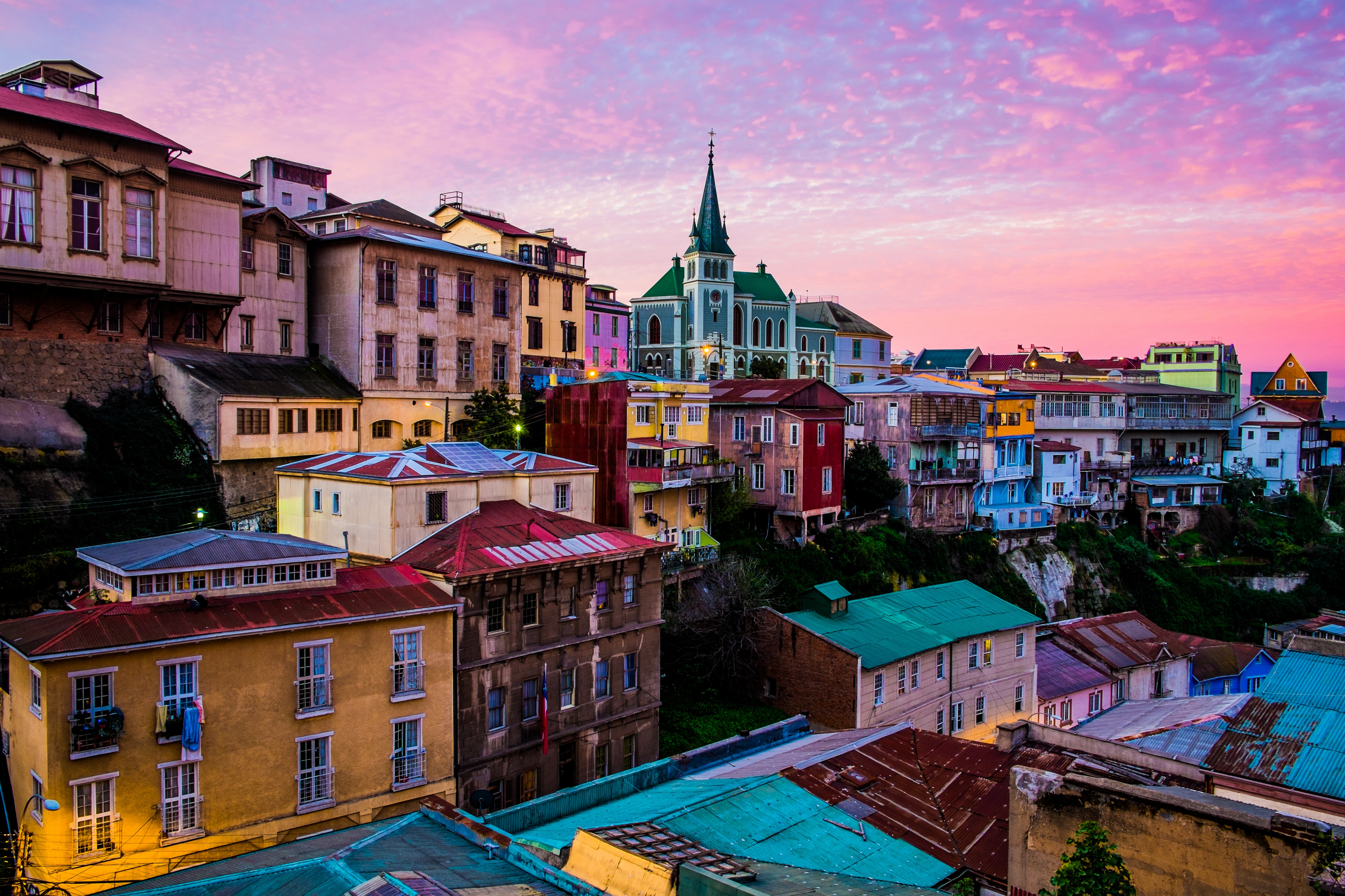 Valparaíso de noche